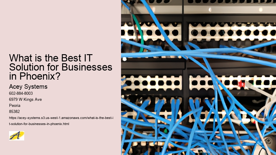 What is the Best IT Solution for Businesses in Phoenix?